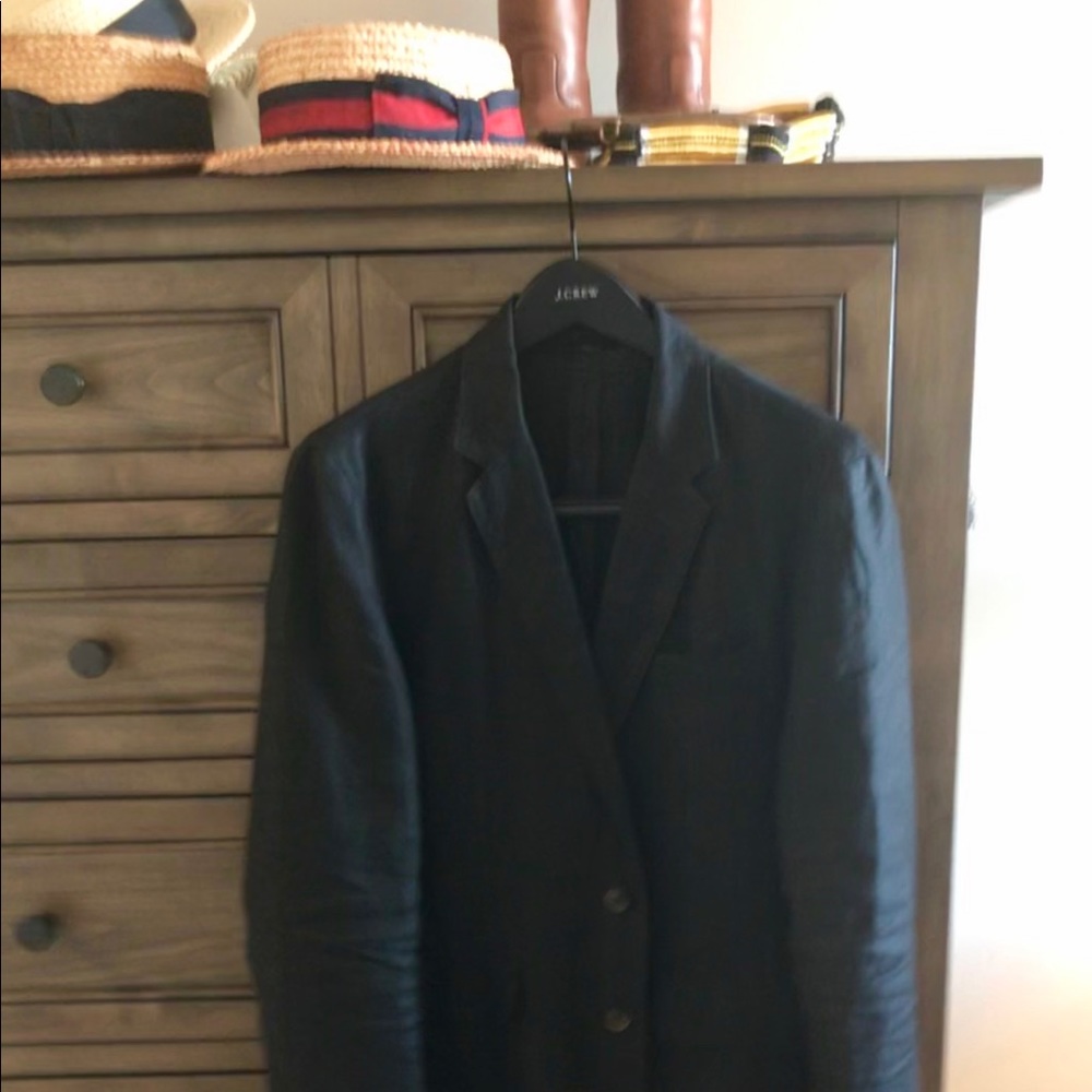 J Crew Baird McNutt pure Irish Linen blazer